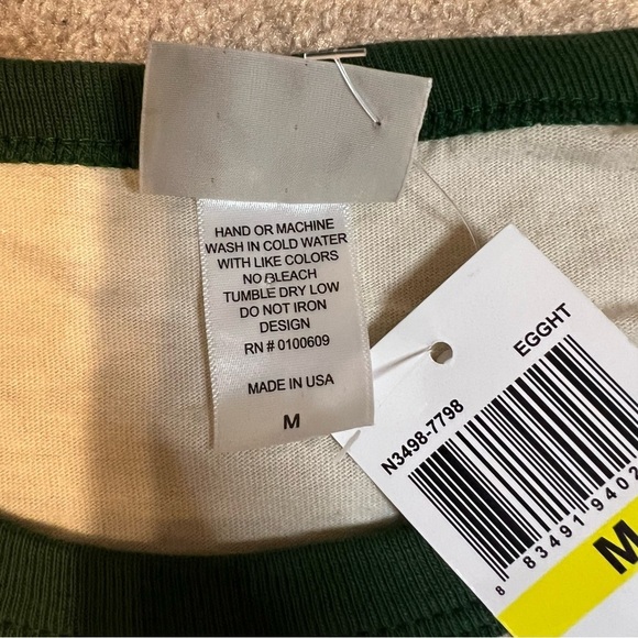 Junk Food Green Bay Packers Oversized Top NWT - Picture 6 of 8